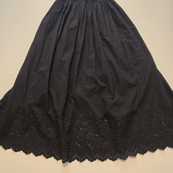 Vanessa Bruno Ennaya Midi Dress In Black Casual Crew neck Sleeveless Size 2 - Picture 2 of 13